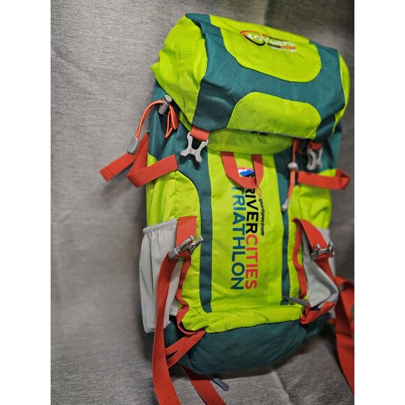 NWT 32L Trekking/Hiking Backpack Sportspectrum Dapai NEON green/yellow XL - Picture 3 of 9